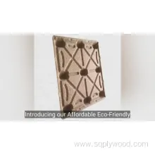 Affordable Eco-Friendly 4-Way Compressed Wood Pallet for Global Shipping